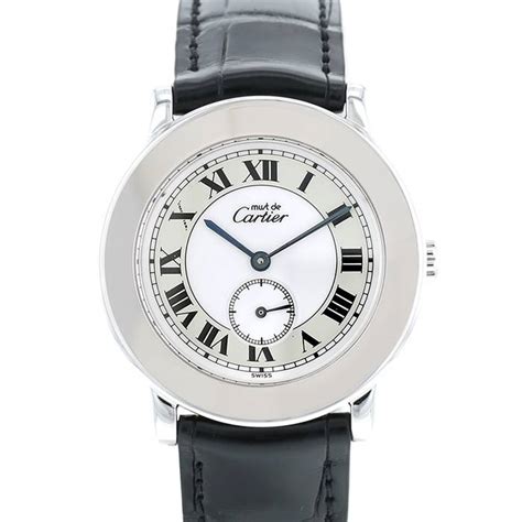 orologio must de cartier argento